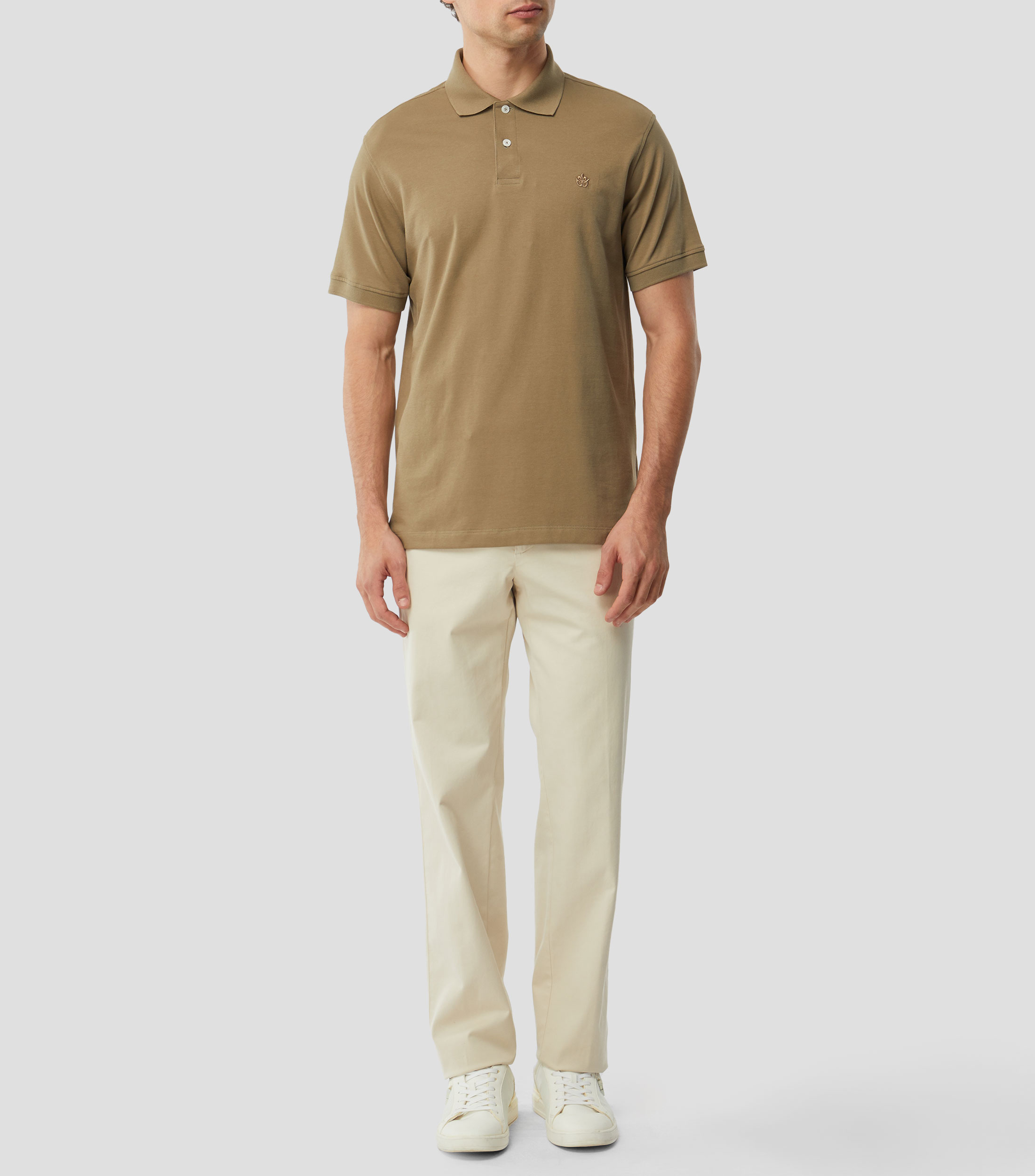 Playera Tipo Polo Manga Corta Hombre